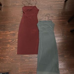 BOGO Green and Red Dress